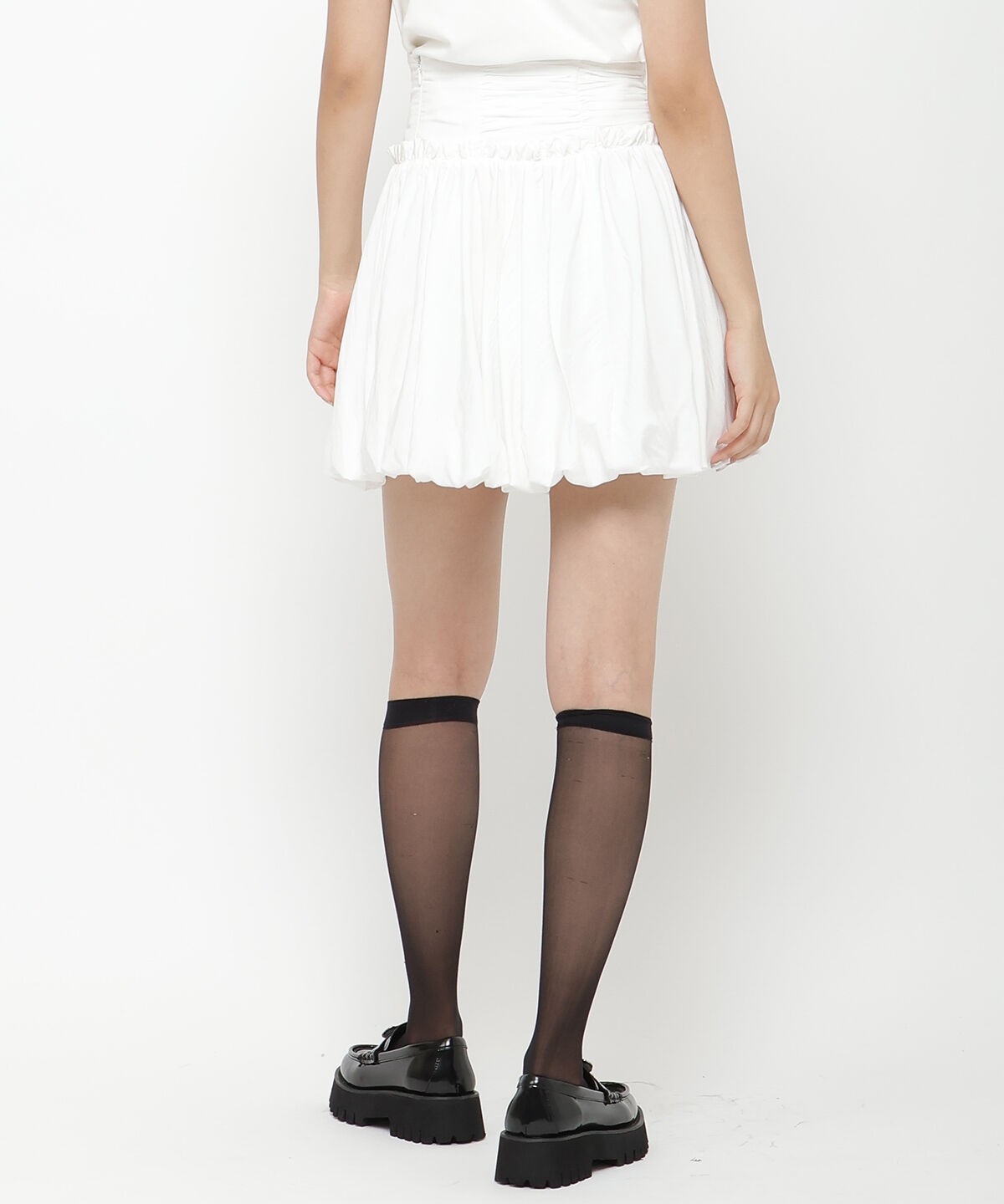 REDYAZEL「バルーンミニスカート」|フレア|