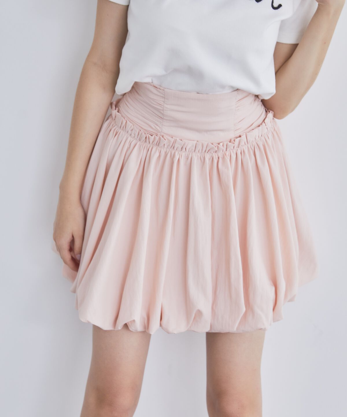 REDYAZEL「バルーンミニスカート」|フレア|