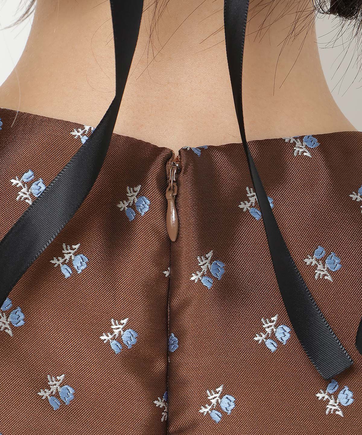 REDYAZEL「ジャガードフラワーミニワンピース」|ワンピース|