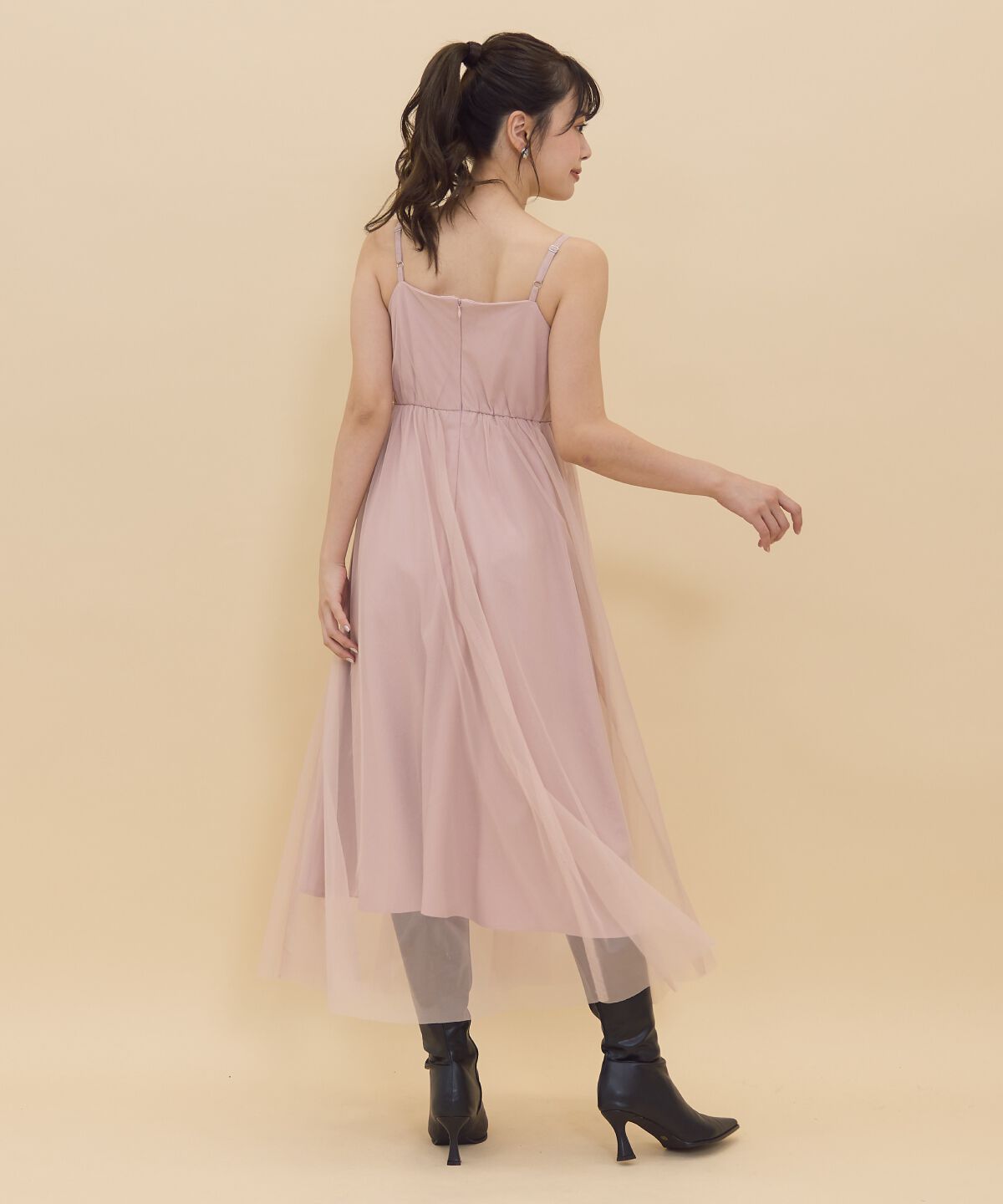 REDYAZEL「チュールレイヤードワンピース」|ワンピース|