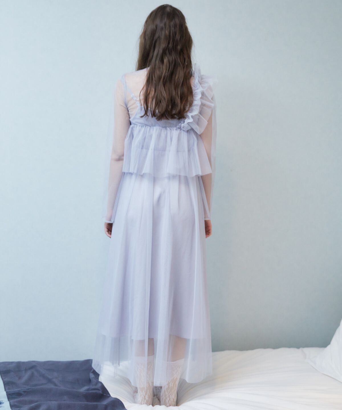 REDYAZEL「チュールレイヤードワンピース」|ワンピース|