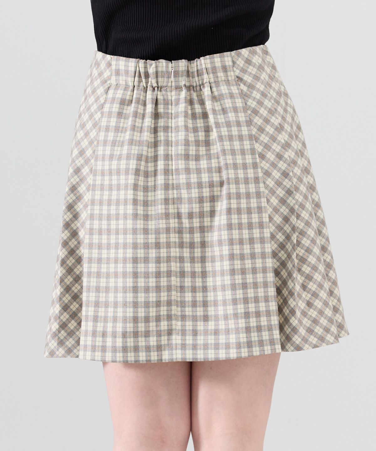 REDYAZEL「チェックプリーツスカート」|フレア|