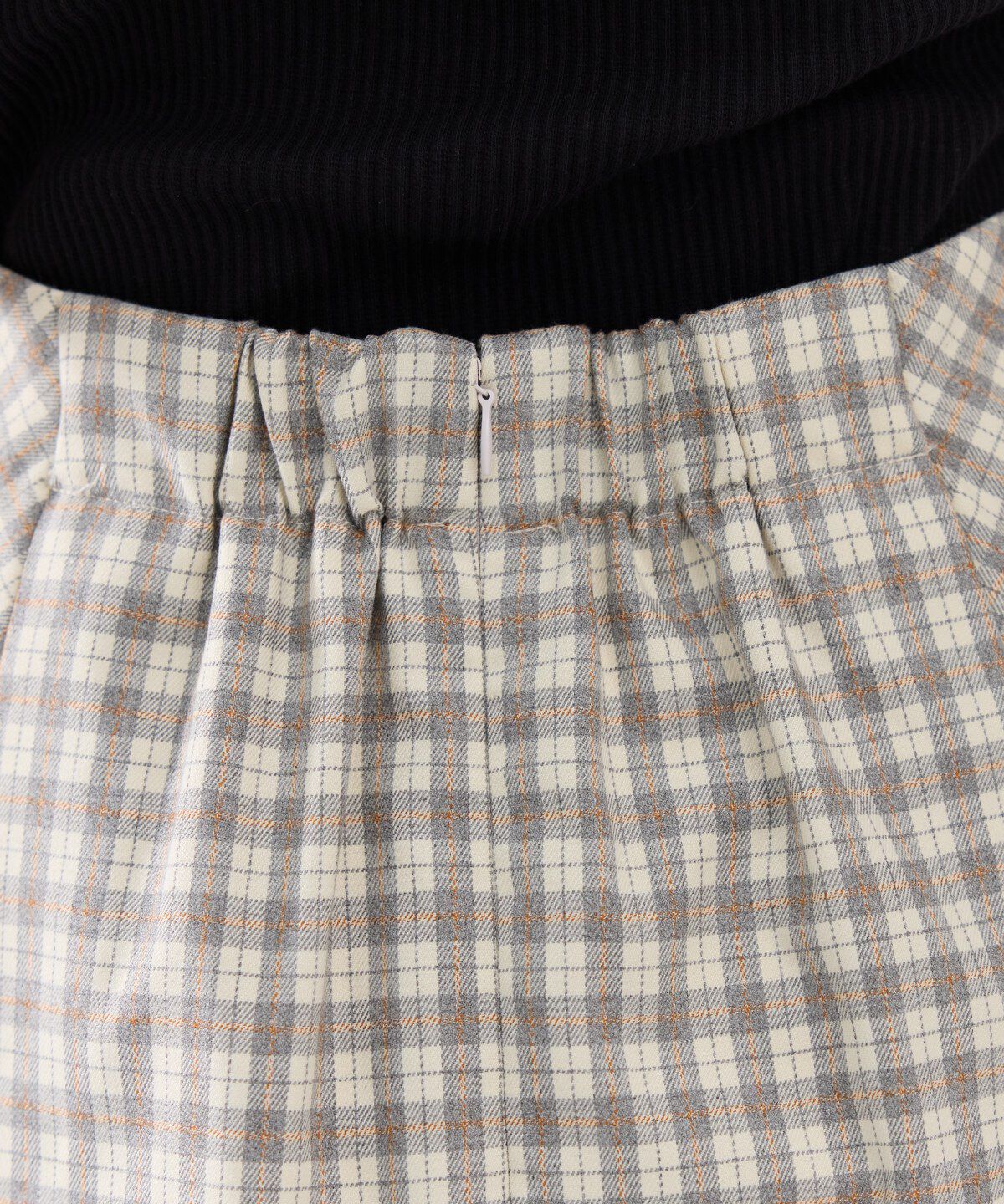 REDYAZEL「チェックプリーツスカート」|フレア|