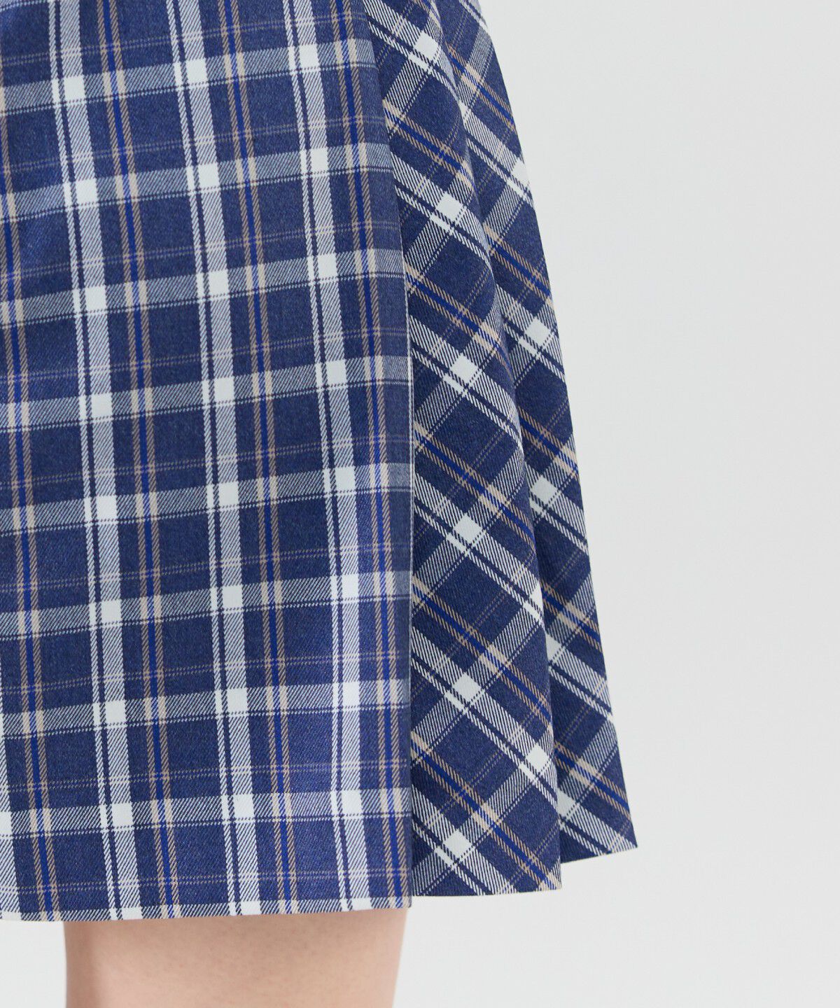 REDYAZEL「チェックプリーツスカート」|フレア|