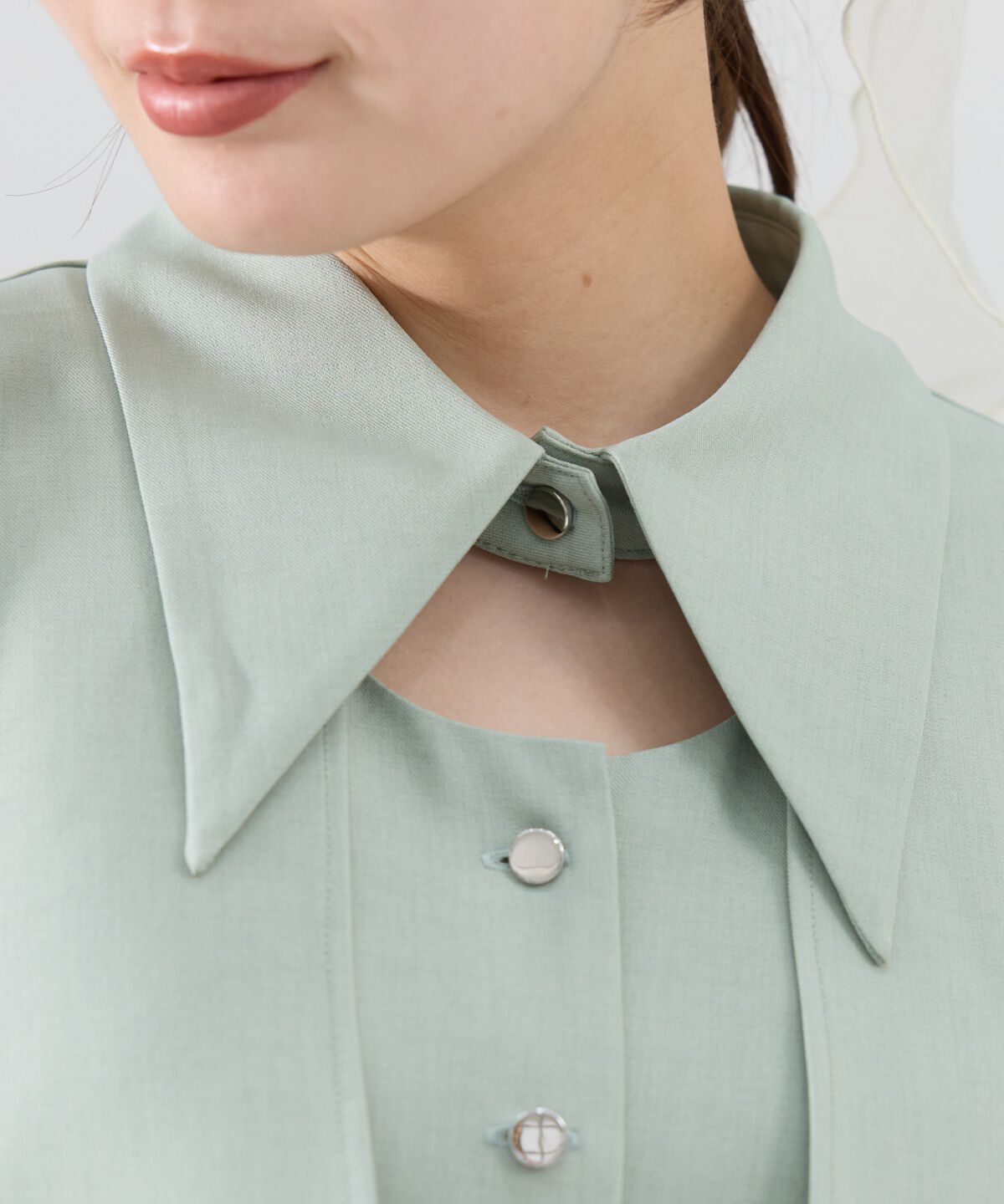 REDYAZEL「ケープデザインフレアワンピース」|ワンピース|