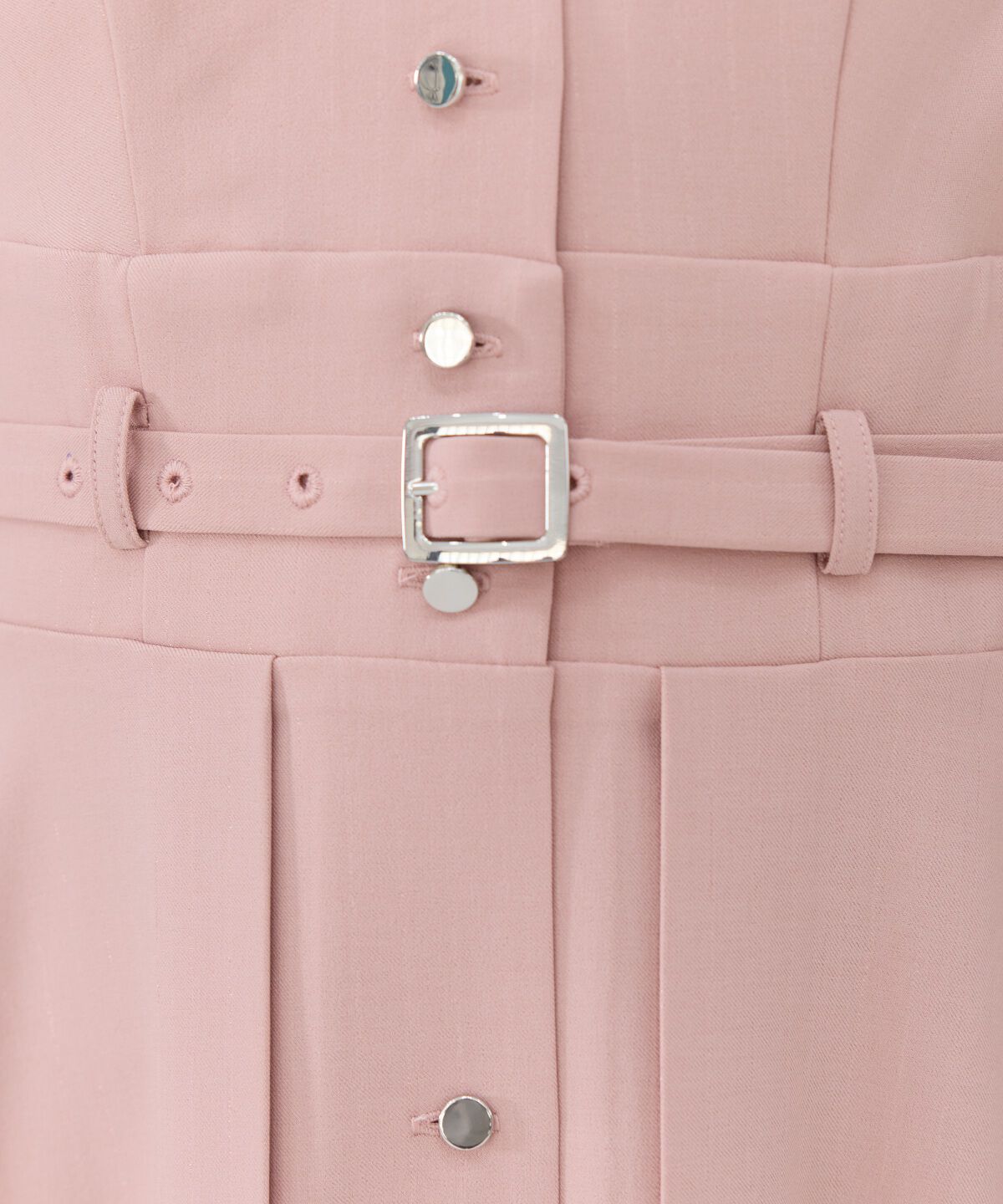 REDYAZEL「シャドーストライプノースリーブシャツワンピース」|ワンピース|