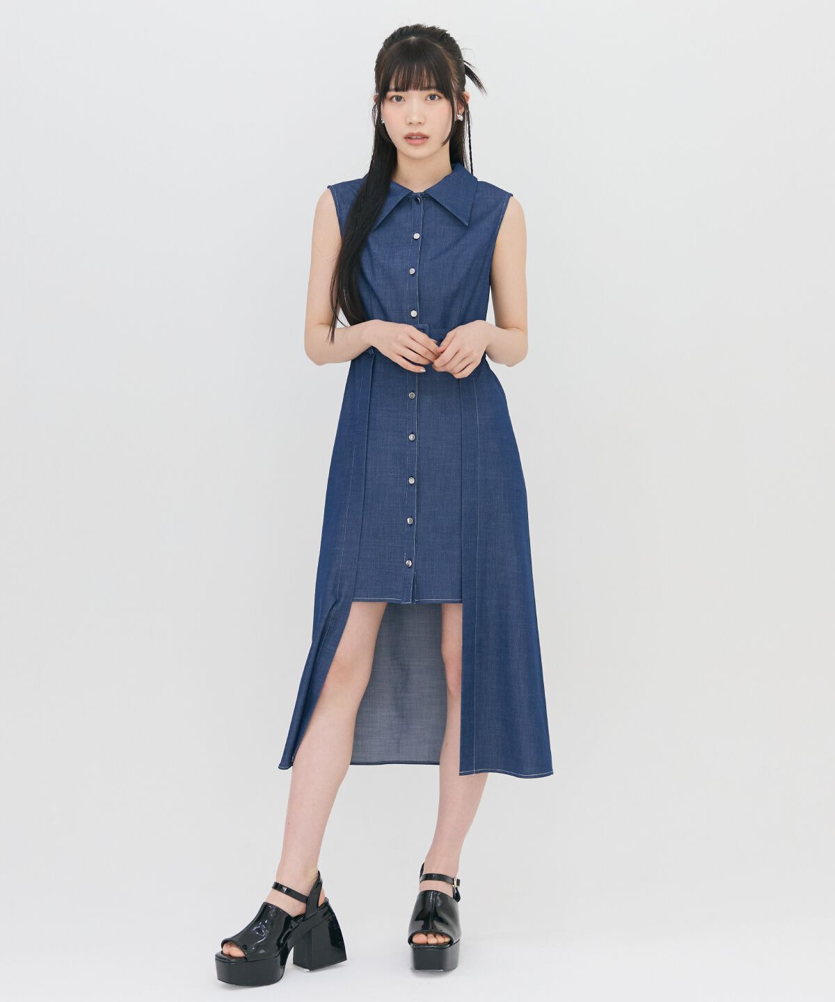 REDYAZEL「イレヘムシャツワンピース」|ワンピース|