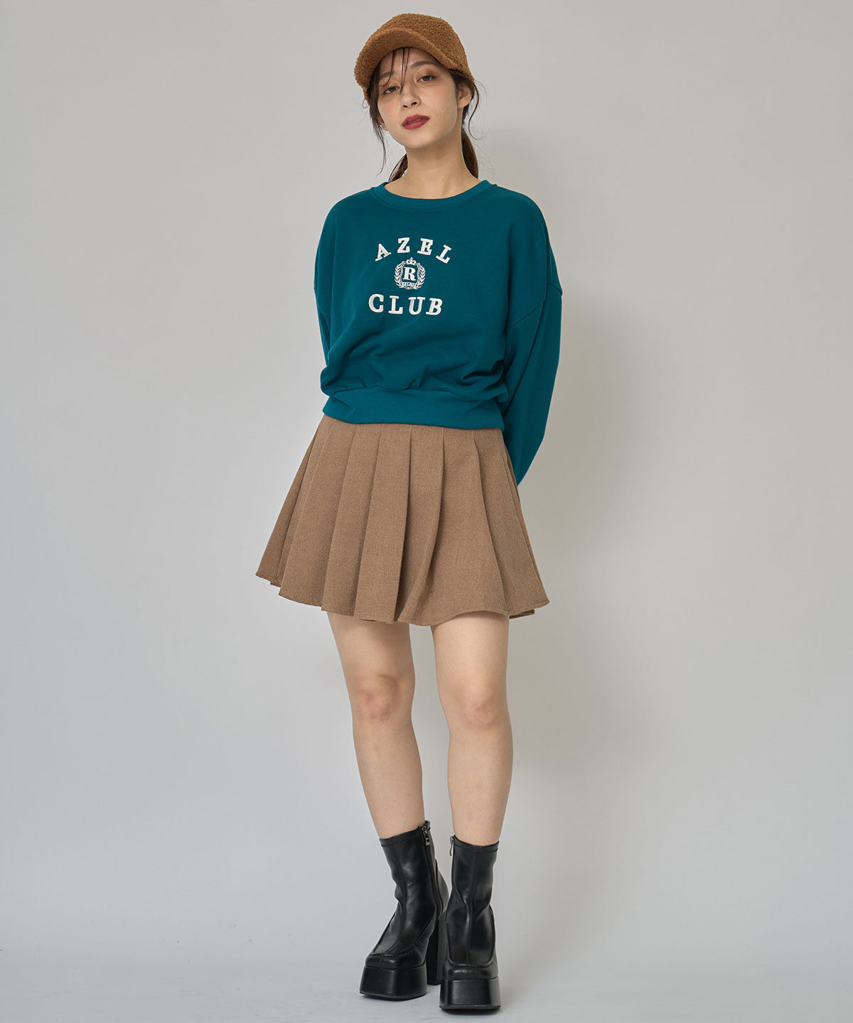 REDYAZEL「アゼルクラブカレッジロゴスウェットプルオーバー」|Tシャツ・カットソー|