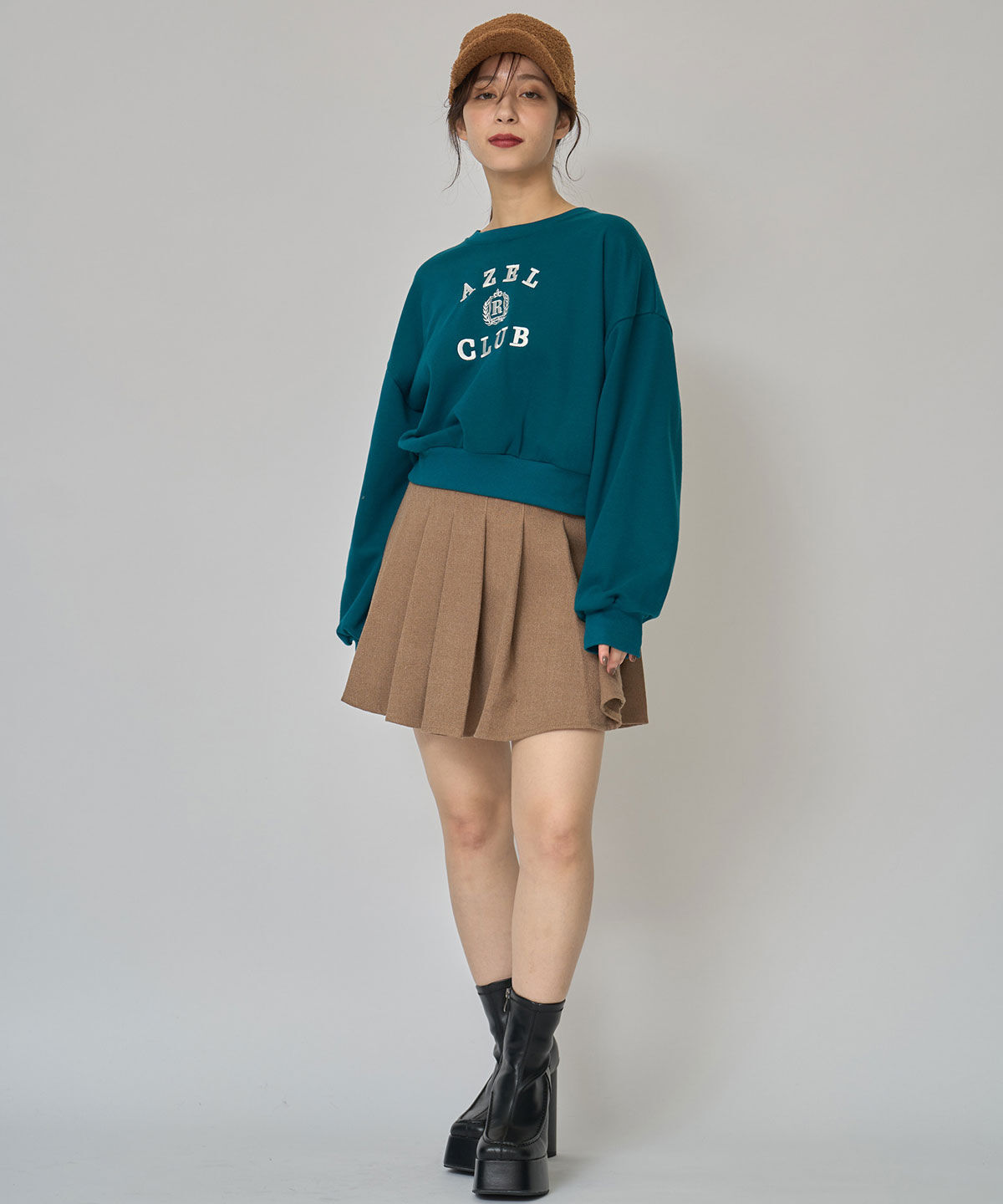 REDYAZEL「アゼルクラブカレッジロゴスウェットプルオーバー」|Tシャツ・カットソー|