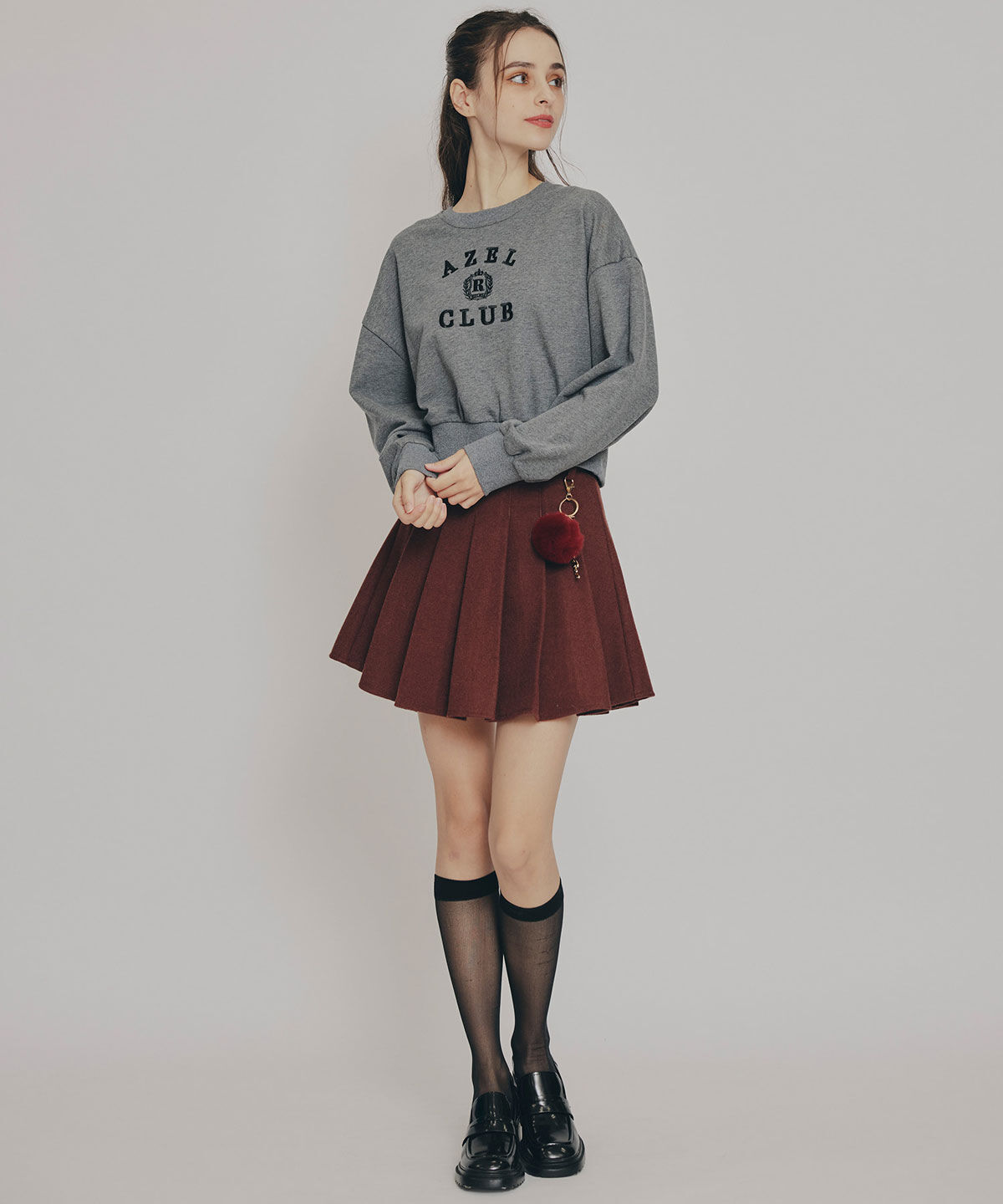 REDYAZEL「アゼルクラブカレッジロゴスウェットプルオーバー」|Tシャツ・カットソー|