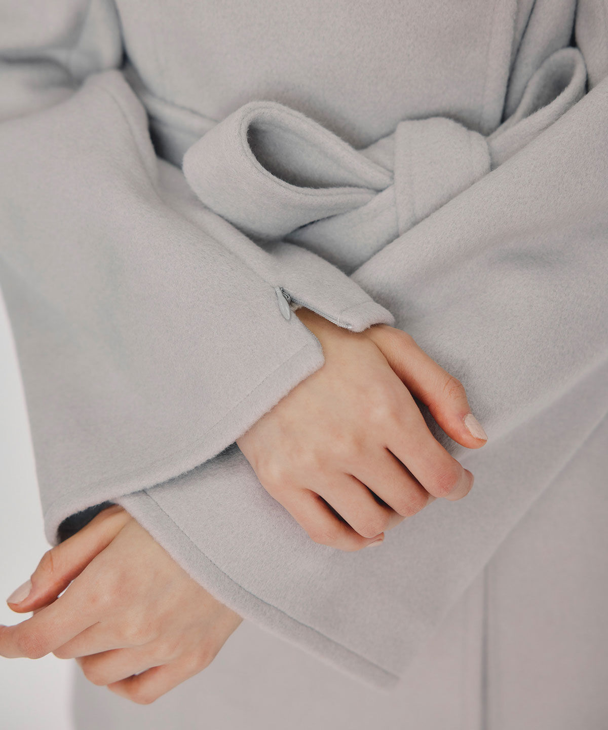 REDYAZEL「2WAYベルスリーブミドルコート」|ステンカラーコート|