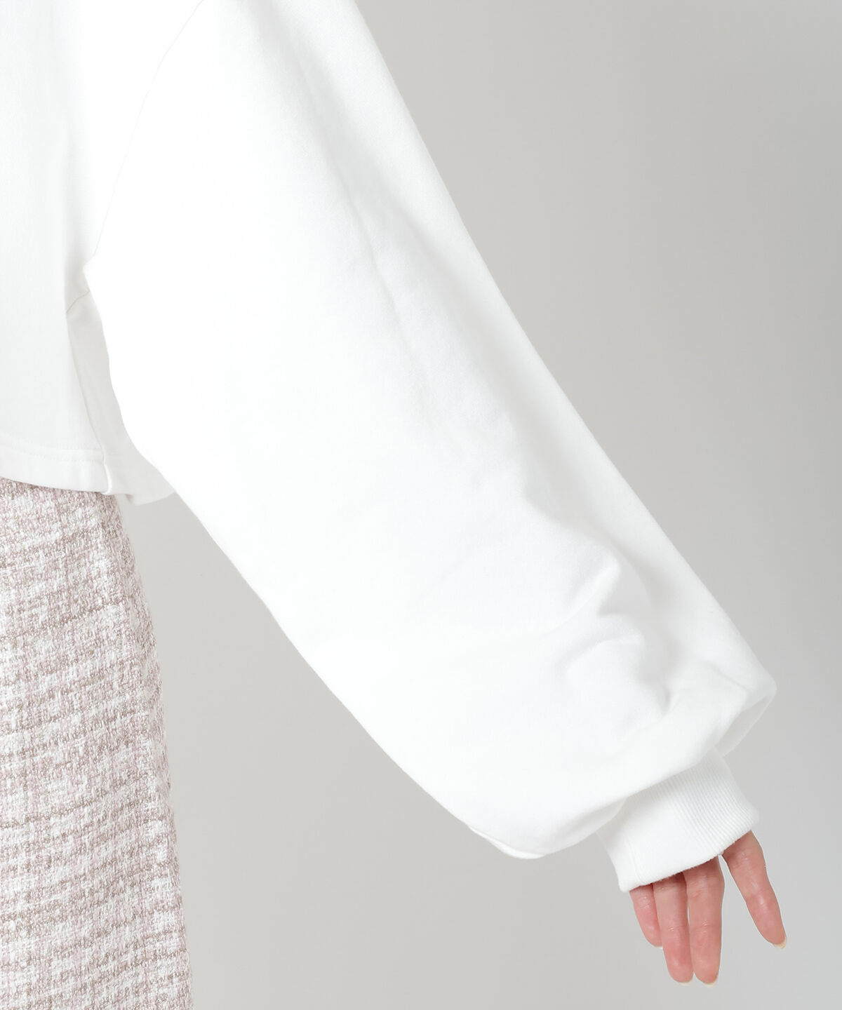 WILLSELECTION「刺繍ロゴ裏毛ミニプルオーバー」|Tシャツ・カットソー|