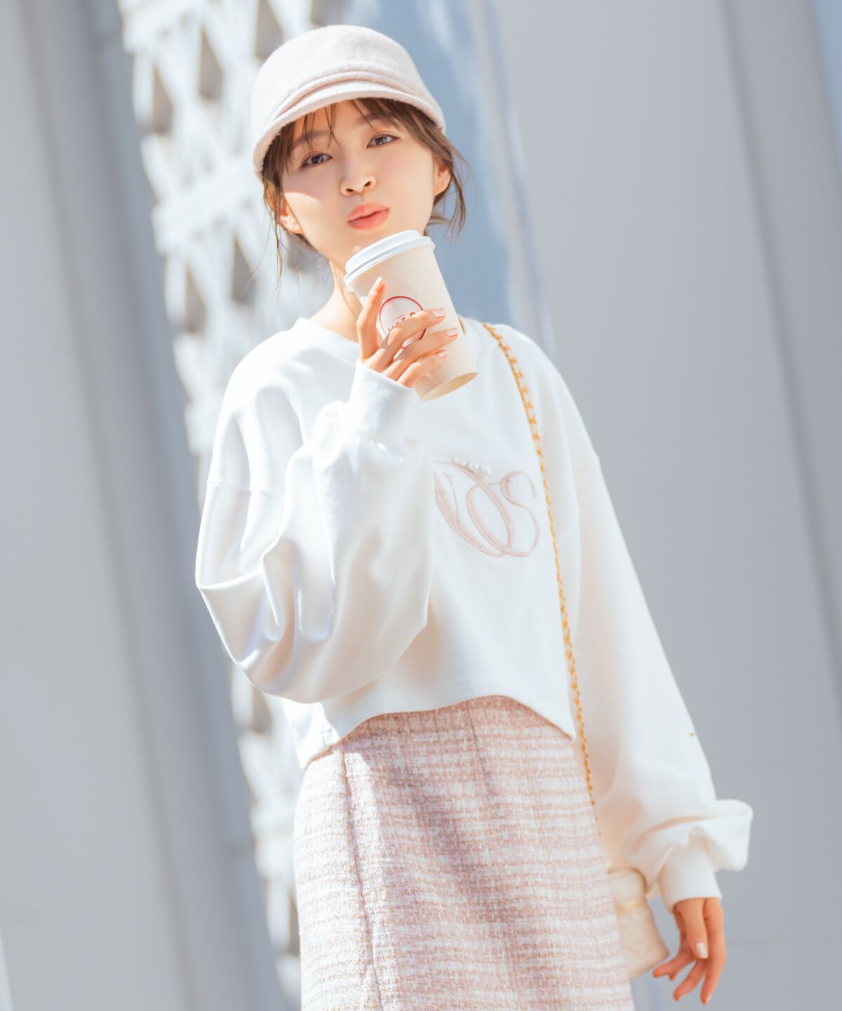 WILLSELECTION「刺繍ロゴ裏毛ミニプルオーバー」|Tシャツ・カットソー|