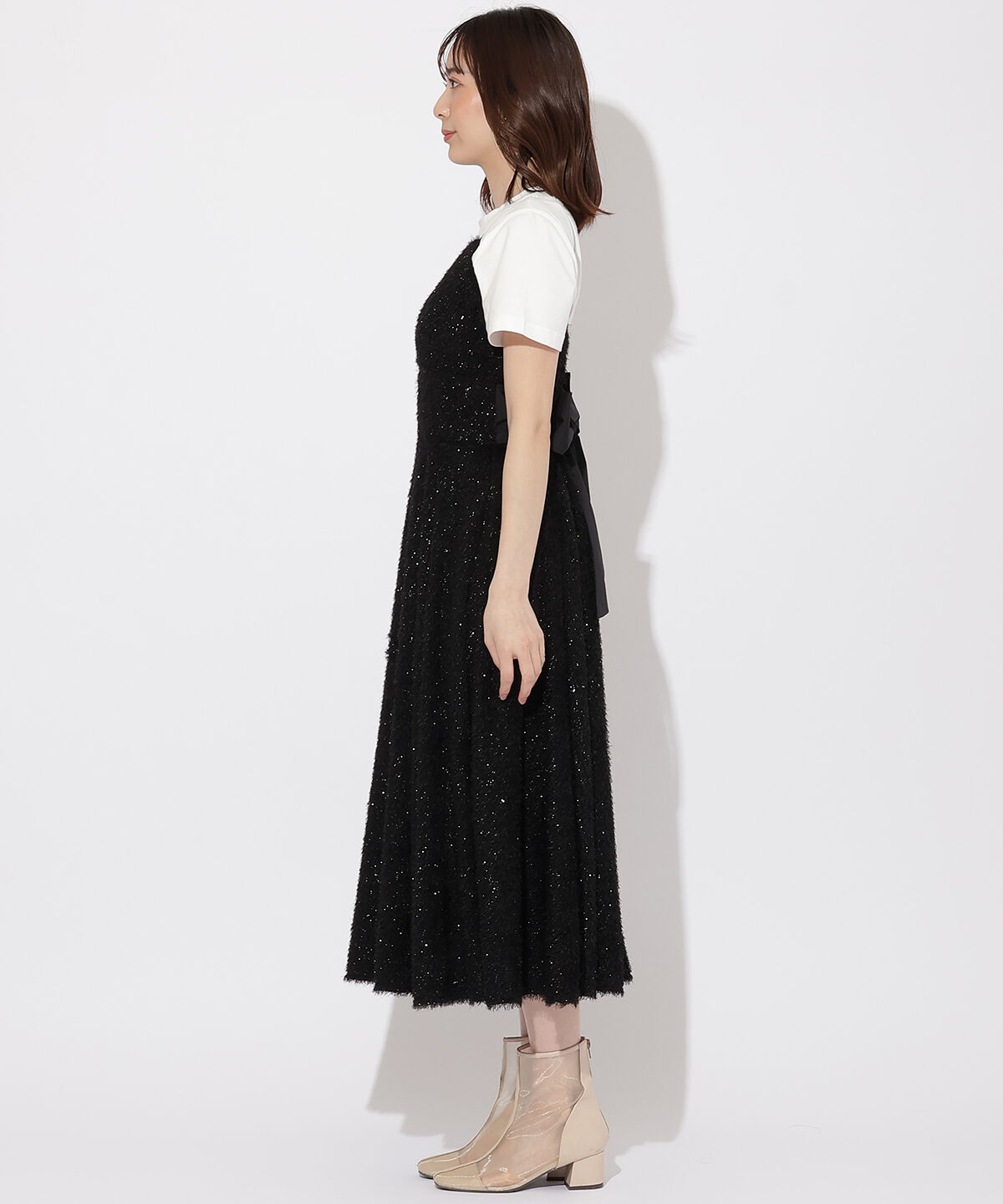 WILLSELECTION「フリンジキャミワンピース」|ワンピース|