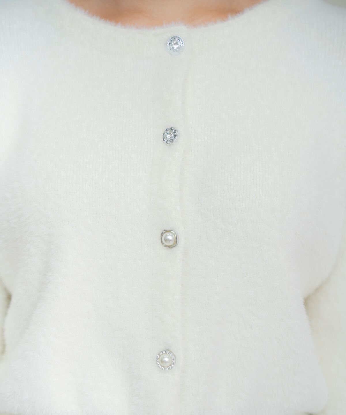 WILLSELECTION「アソートボタンフェザーカーディガン」|カーディガン|