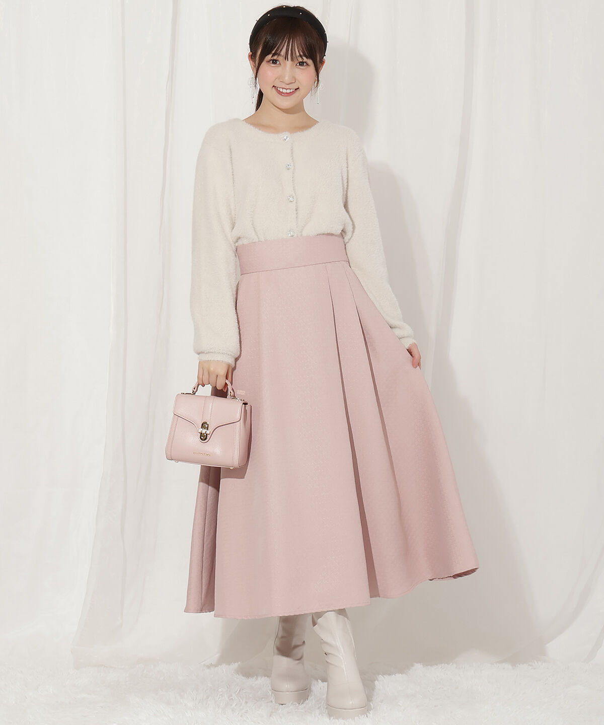 WILLSELECTION「アソートボタンフェザーカーディガン」|カーディガン|