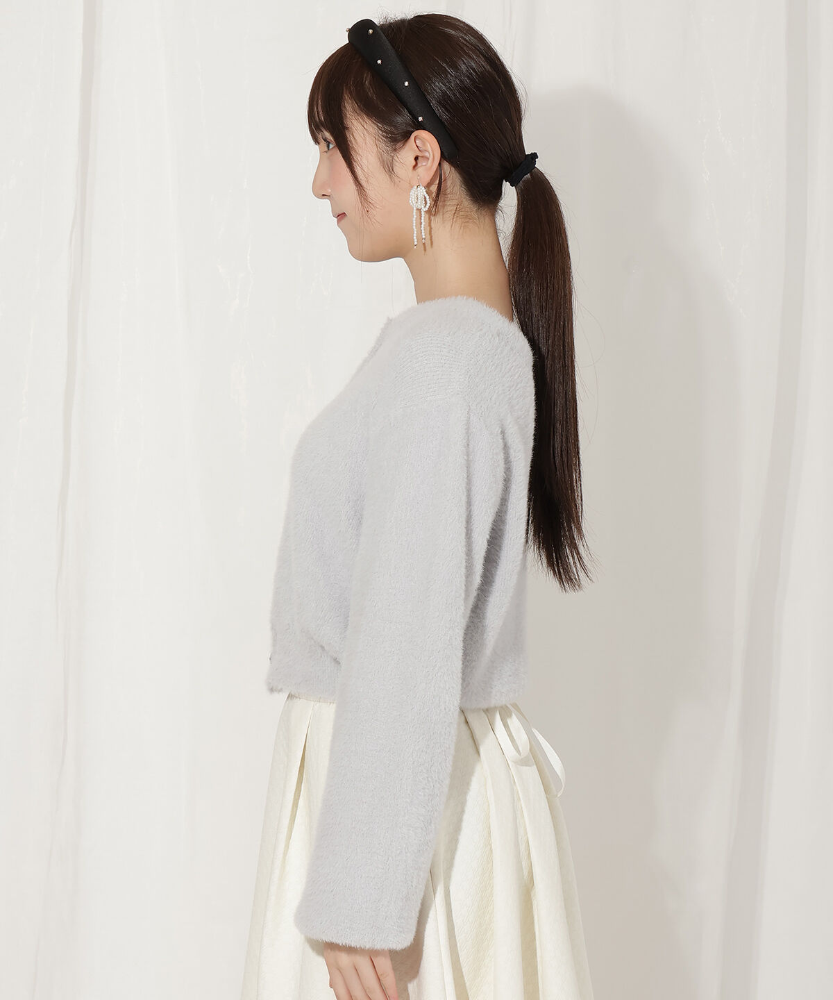 WILLSELECTION「アソートボタンフェザーカーディガン」|カーディガン|