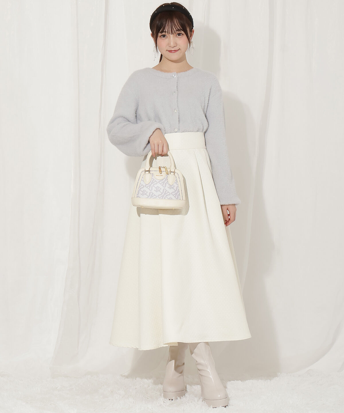 WILLSELECTION「アソートボタンフェザーカーディガン」|カーディガン|