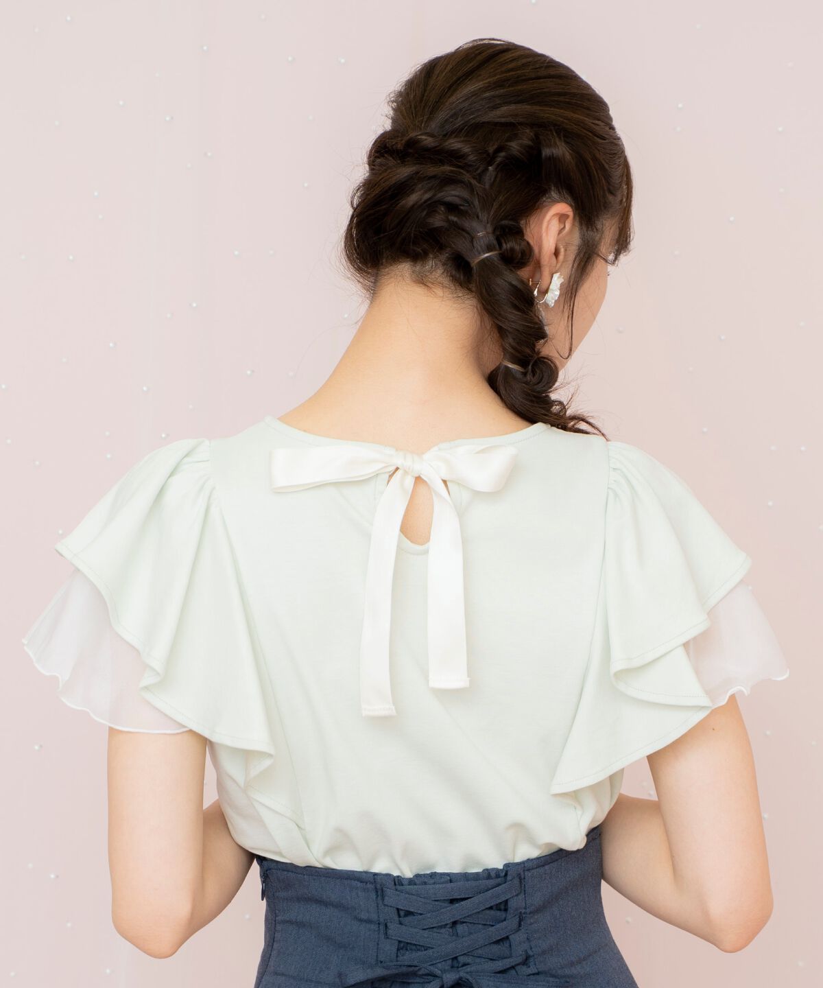 WILLSELECTION「フレアスリーブTシャツ」|Tシャツ・カットソー|