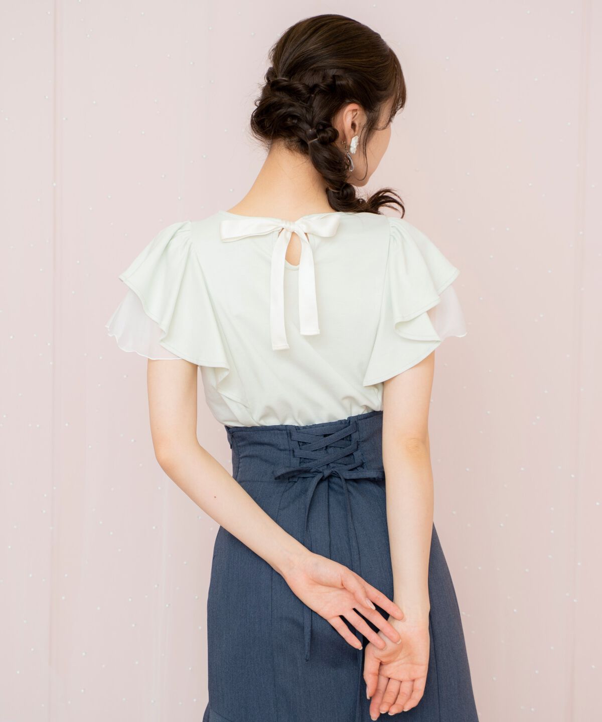 WILLSELECTION「フレアスリーブTシャツ」|Tシャツ・カットソー|