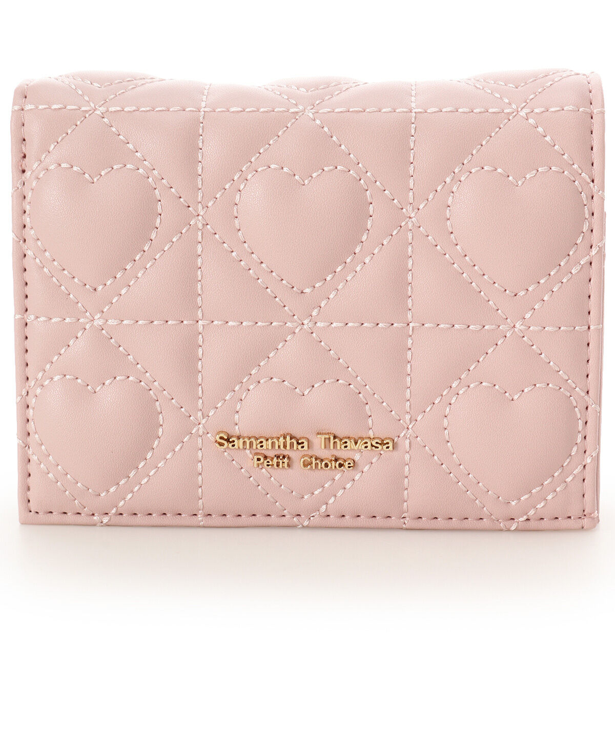 Samantha Thavasa Petit Choice「ハートキルト ミニ財布」|財布|