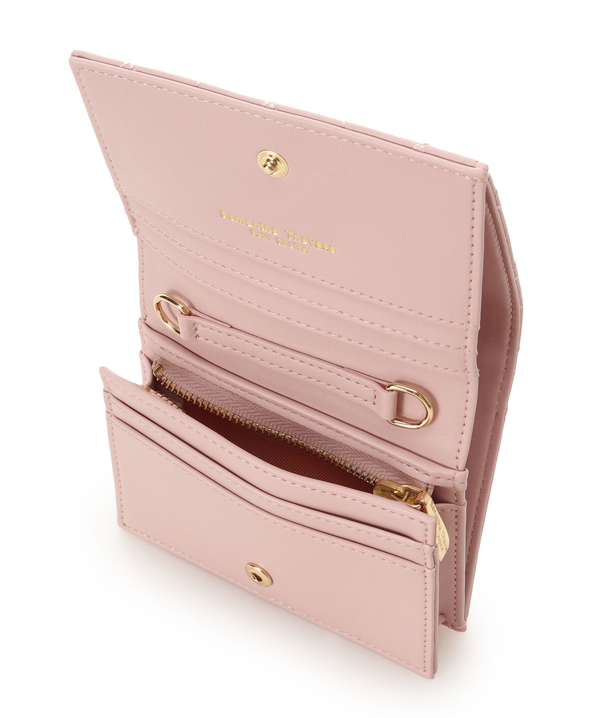 Samantha Thavasa Petit Choice「ハートキルト ミニ財布」|財布|