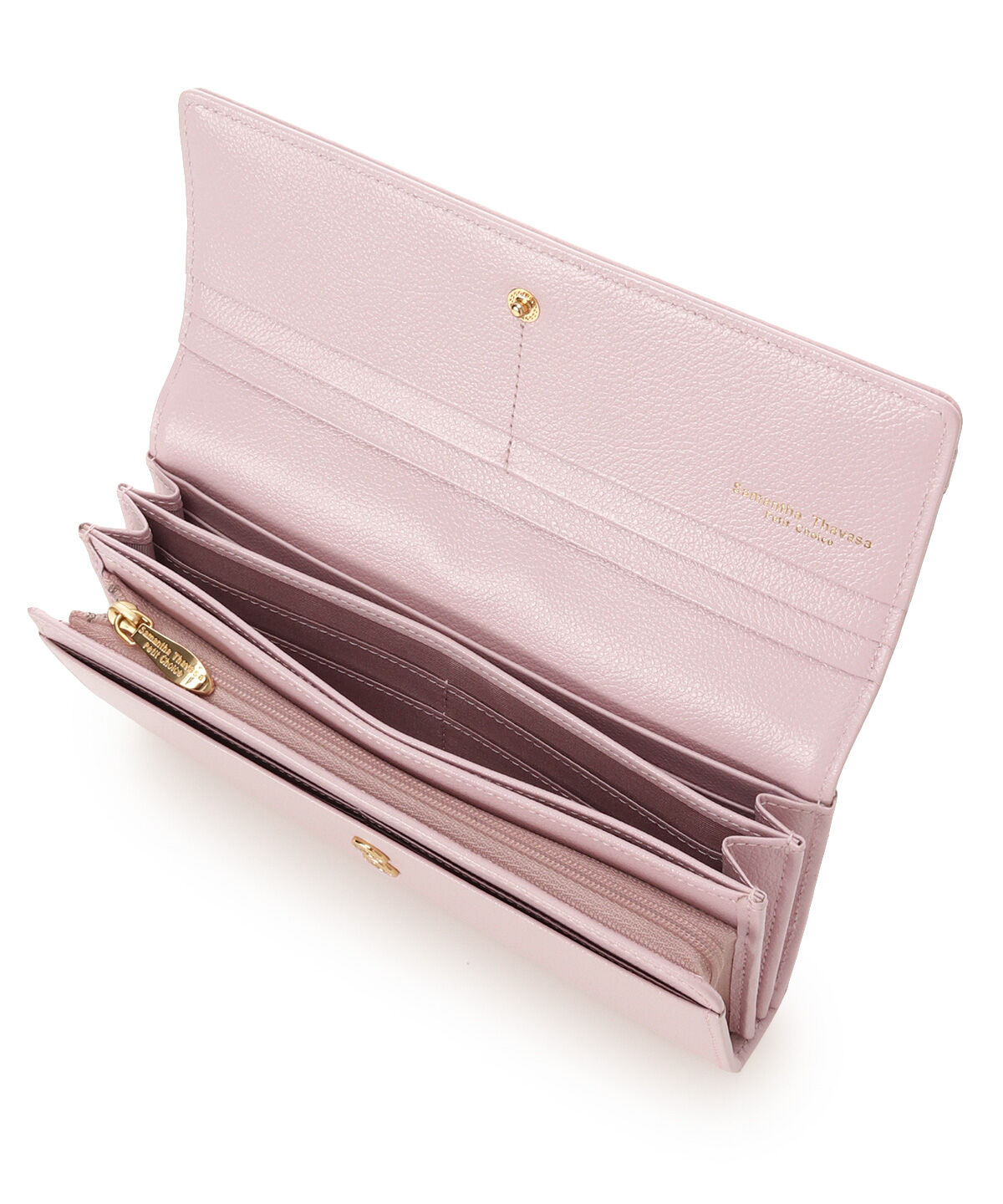 Samantha Thavasa Petit Choice「サイドブローチ 長財布」|財布|