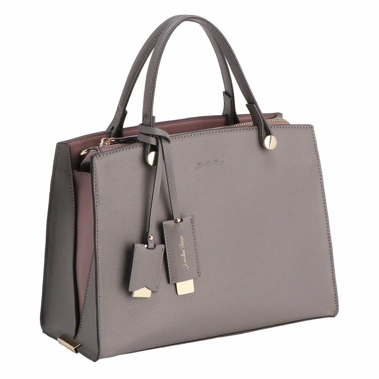 Jewelna Rose「ジュエルナローズ |ターミー ハンドバッグ トート ミドルサイズ コンパクト  10757」|トートバッグ|