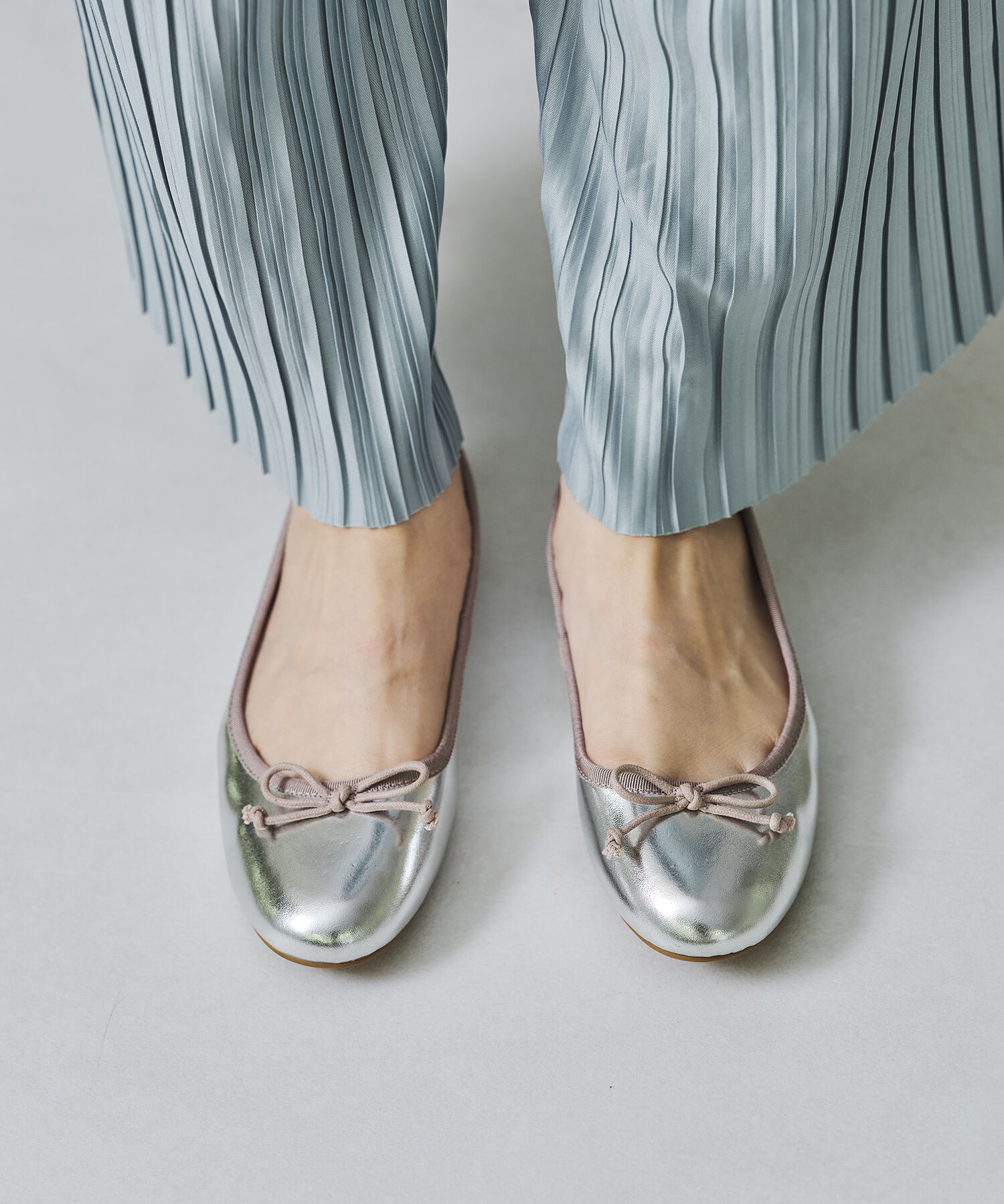 ORiental TRaffic「【 WEB限定 /累計7万足突破】 バレエシューズ /R-4006 パンプス フラット 厚手クッション エナメル」|パンプス|