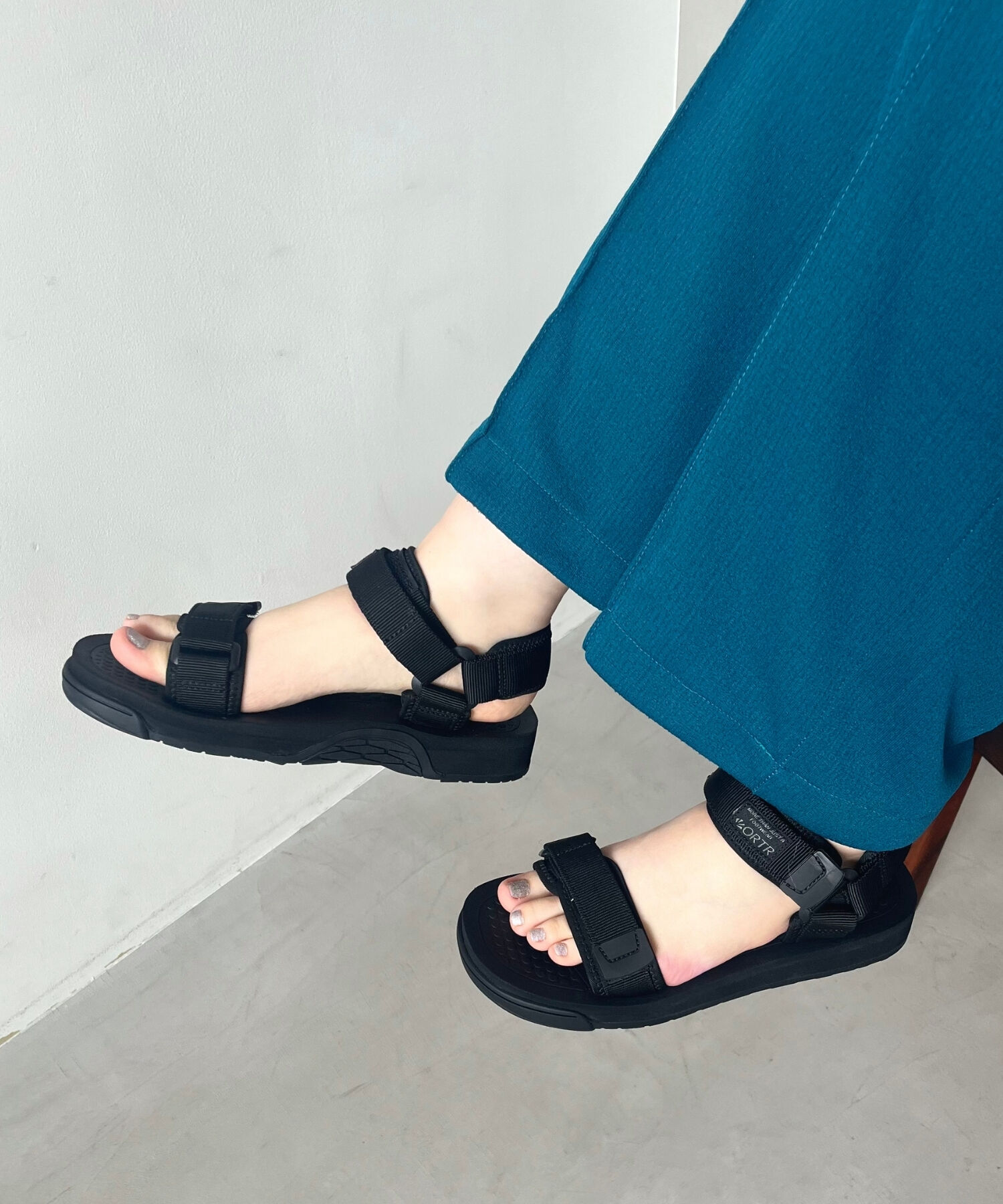 ORiental TRaffic「【アウトレット価格】ベルトスポーツサンダル/OT3211 スポサン 人気 トレンド WEB限定 軽い」|サンダル|