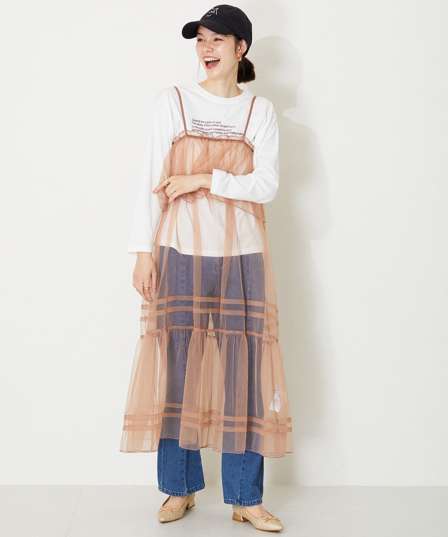 ORiental TRaffic「ポインテッドトゥグリッターバレエシューズ/41115」|パンプス|