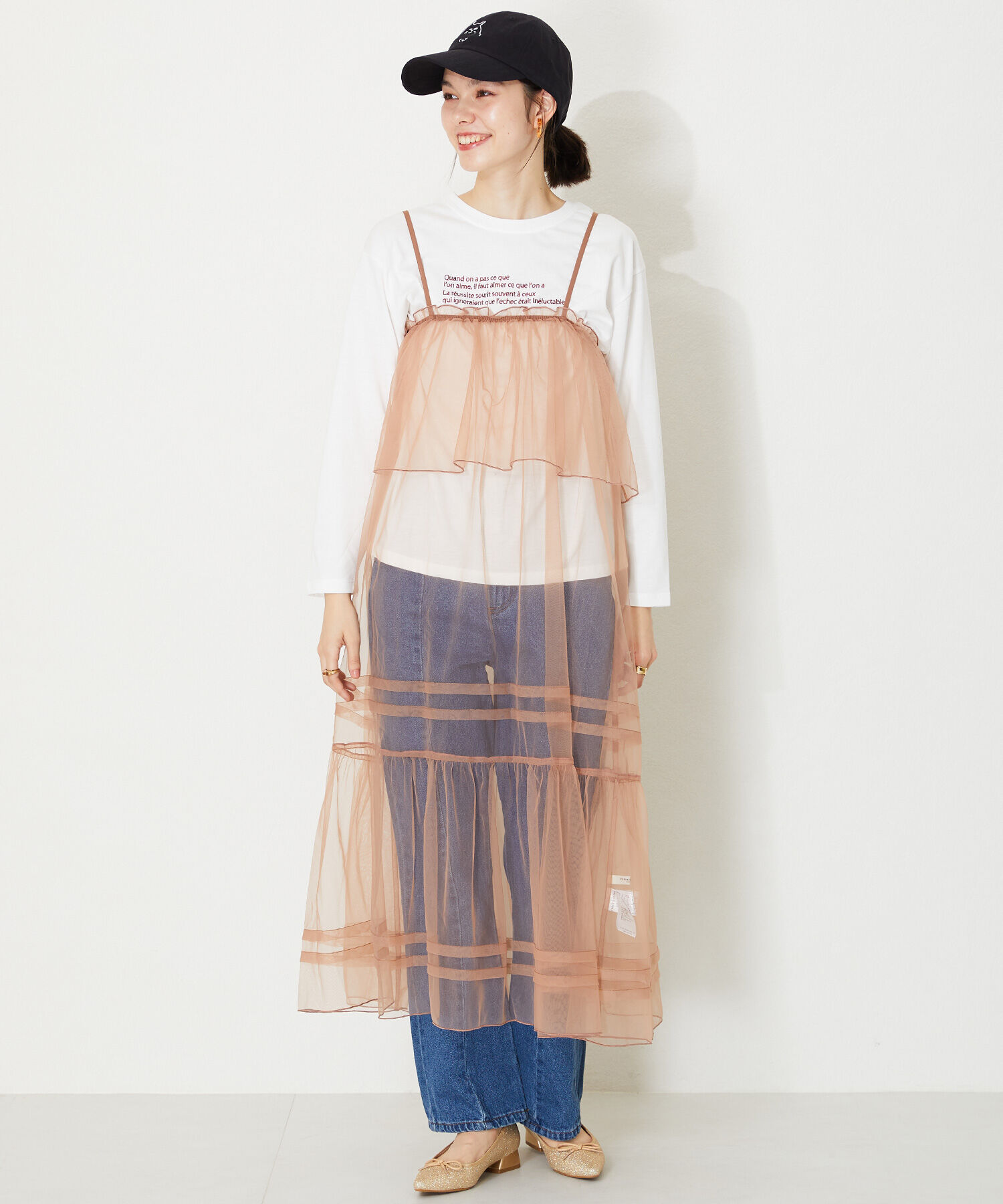 ORiental TRaffic「ポインテッドトゥグリッターバレエシューズ/41115」|パンプス|