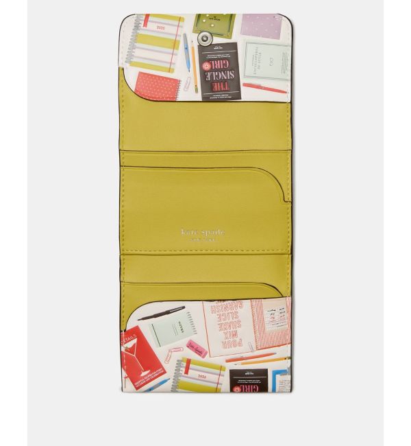 kate spade new york「ページ ターナー カード ケース トライフォールド ウォレット」|財布|
