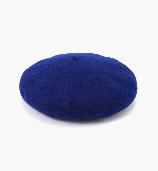 LAULHERE「【ロレール】バスク 10型/ブルーエレクトリック ウール/ベレー メンズ レディース/BASQUE」|ハンチング・ベレー帽|
