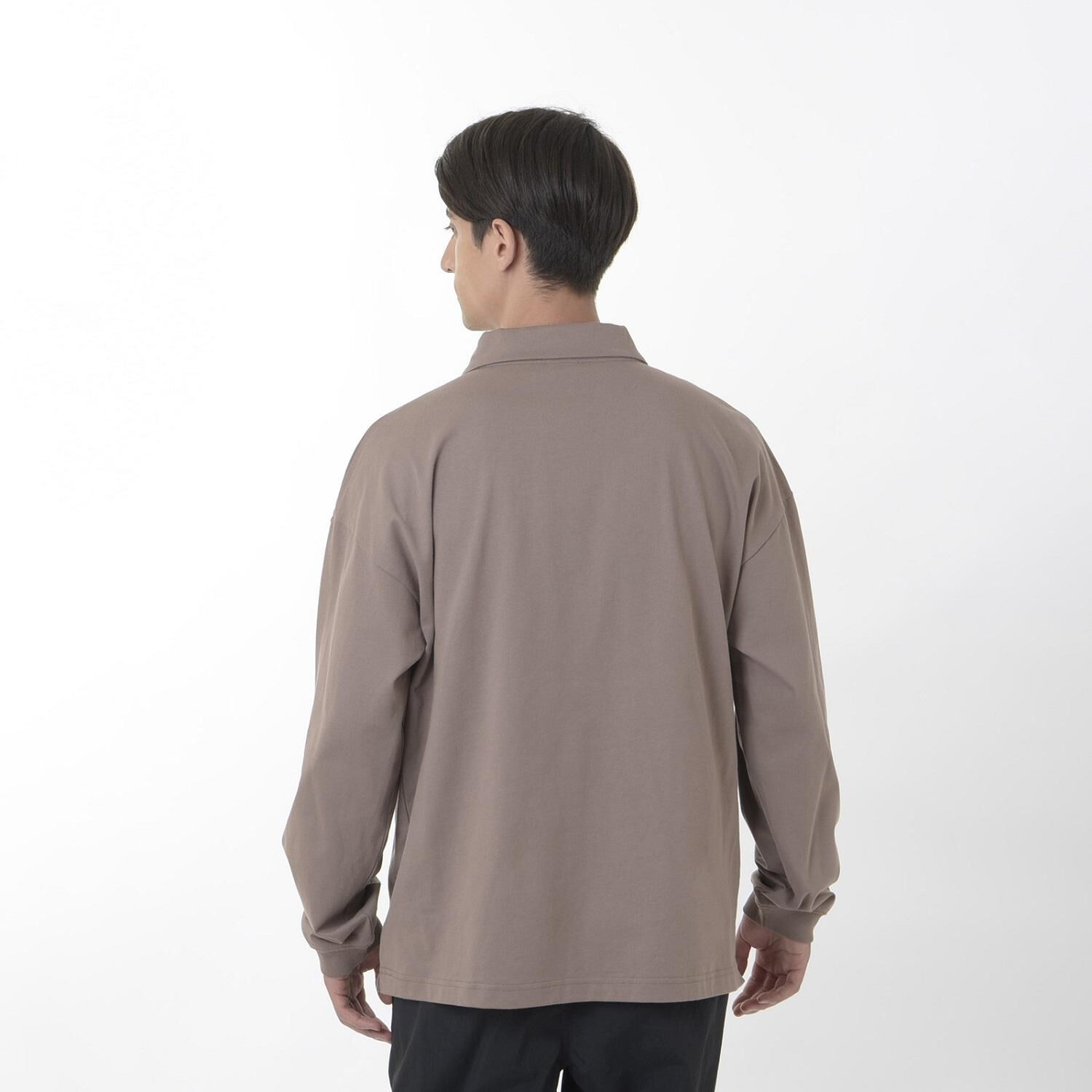 NEW BALANCE 「【NEW BALANCEｳｪｱ】M Linearﾛﾝｸﾞｽﾘｰﾌﾞﾎﾟﾛ」|Tシャツ・カットソー|