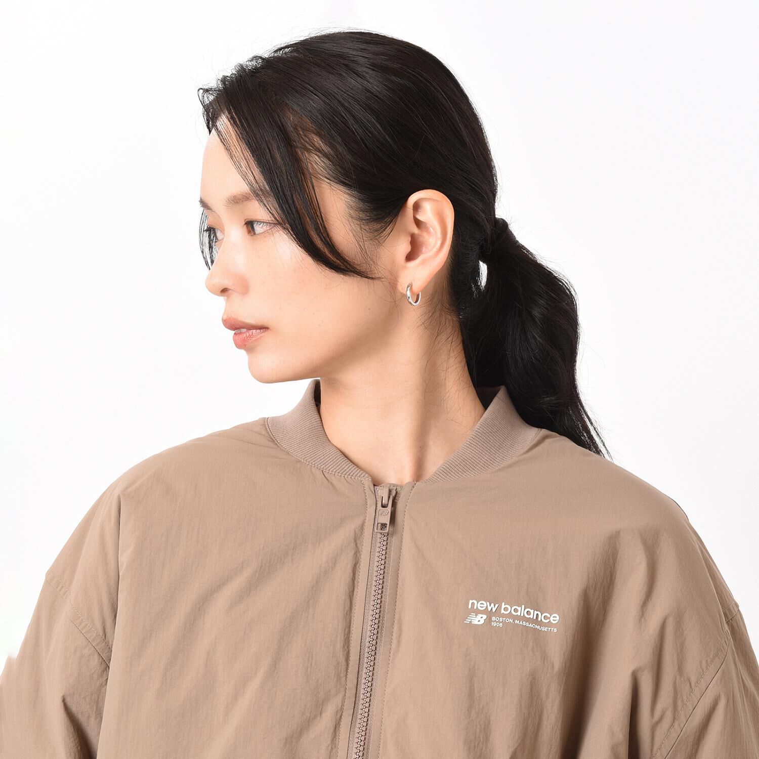 NEW BALANCE 「【NEW BALANCEｳｪｱ】W ｳｰﾌﾞﾝﾊﾟﾃﾞｯﾄﾞﾎﾞﾝﾊﾞｰJK」|ポロシャツ|