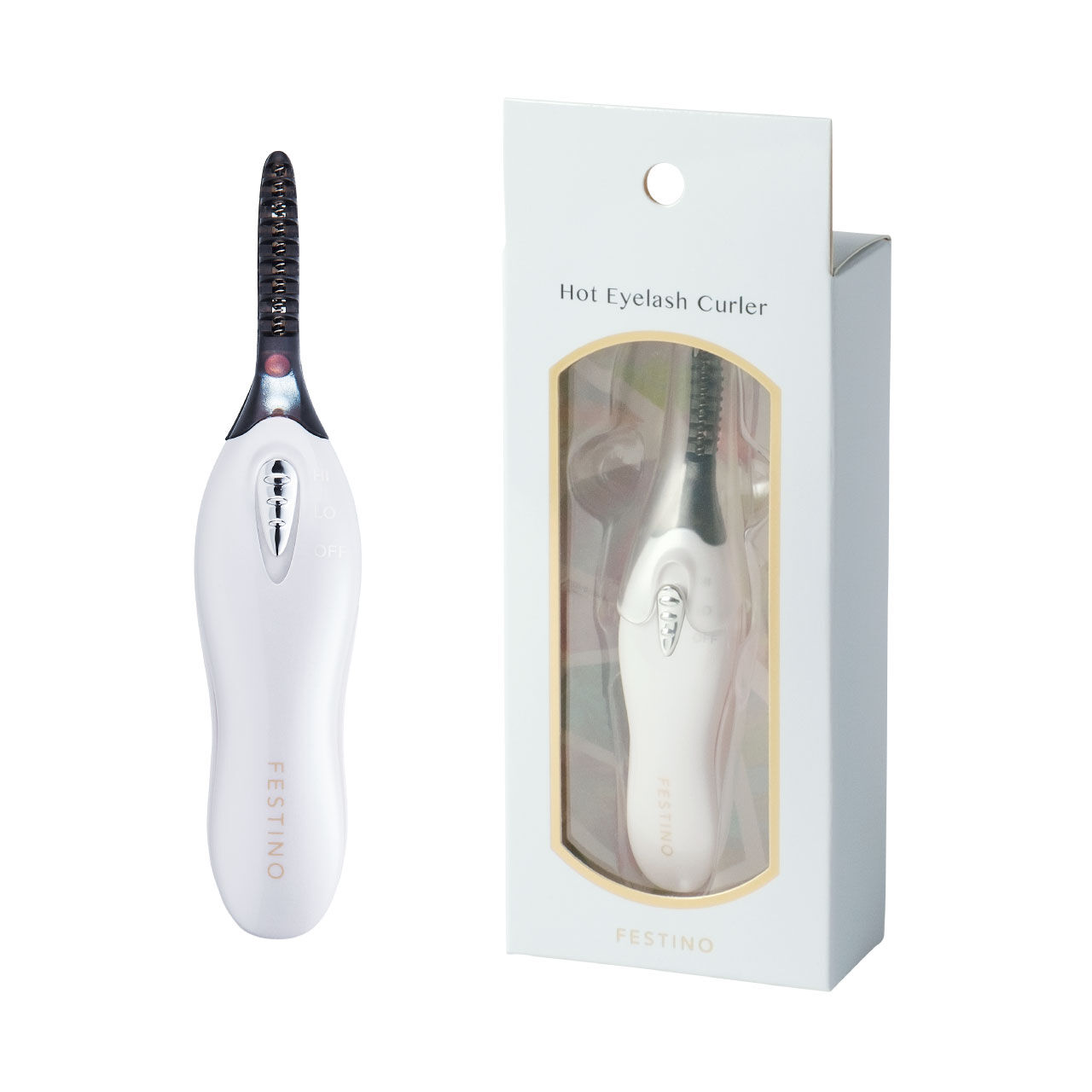 FESTINO「フェスティノ　ホット アイラッシュ カーラー SMHB-005  」|マスカラ・まつげ|