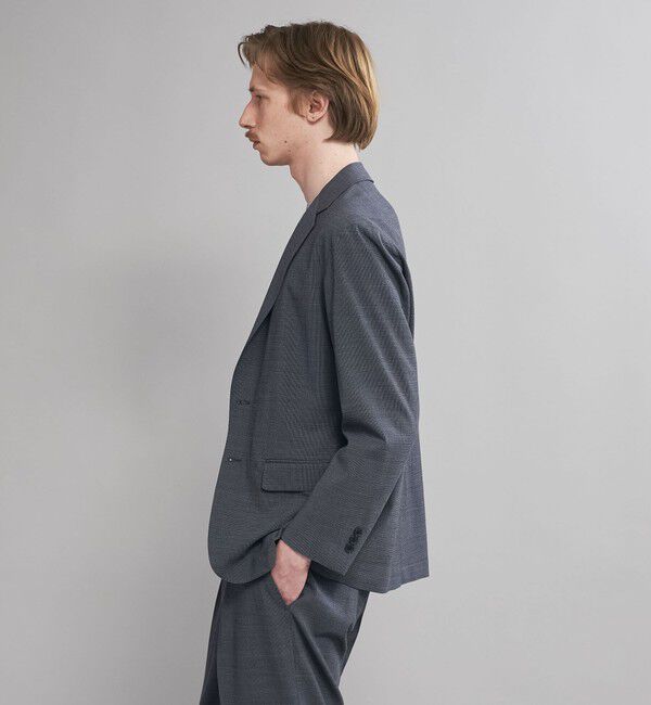 UNITED ARROWS「＜SOVEREIGN＞ ハウンドトゥース シングル２ボタンジャケット RELAX MODEL」|スーツ|