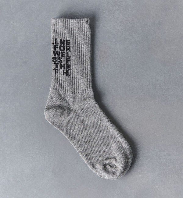 UNITED ARROWS「＜TO UNITED ARROWS＞MESSAGE  ソックス2」|ソックス|DK.GRAY