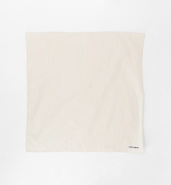 UNITED ARROWS「コットン ストライプ ハンカチ」|ハンカチ|