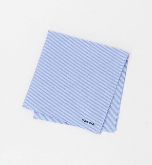 UNITED ARROWS「コットン ストライプ ハンカチ」|ハンカチ|COBALT