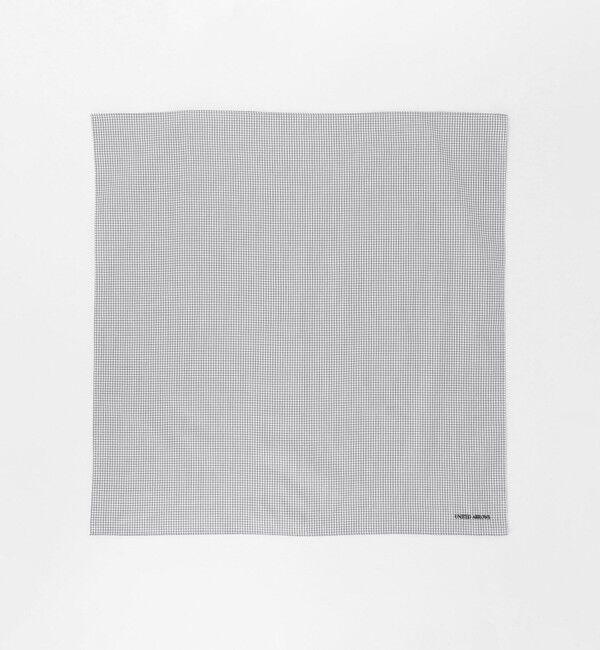 UNITED ARROWS「コットン チェック ハンカチ」|ハンカチ|