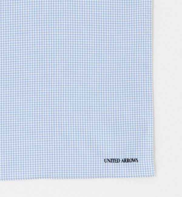 UNITED ARROWS「コットン チェック ハンカチ」|ハンカチ|