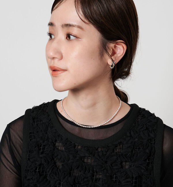 UNITED ARROWS「＜les bonbon＞TAUPE チョーカー2」|ネックレス|