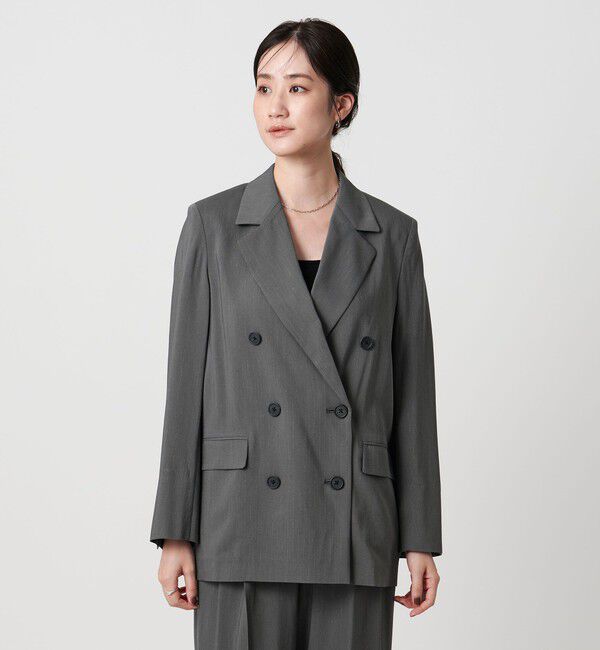 UNITED ARROWS「NALYA ピンストライプ ジャケット」|テーラードジャケット|