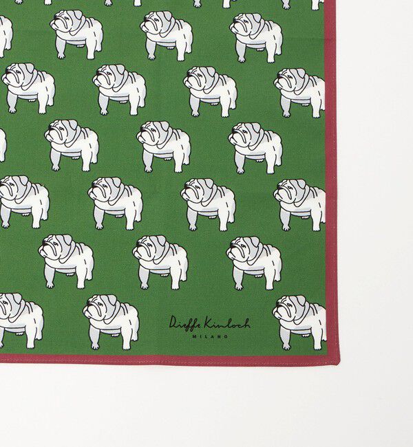 UNITED ARROWS「【別注】＜Dieffe Kinloch＞BULLDOG AO/ハンカチ」|ハンカチ|