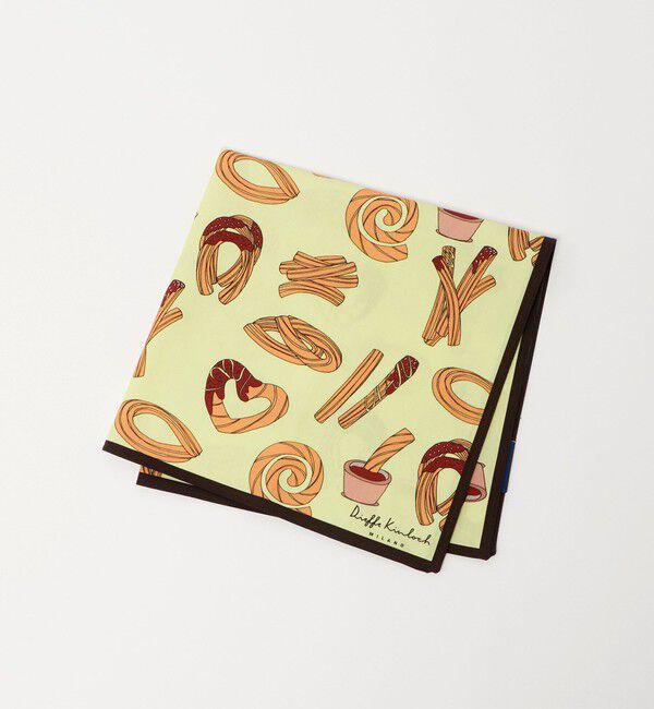 UNITED ARROWS「＜Dieffe Kinloch＞CHURROS/ハンカチ」|ハンカチ|CREAM