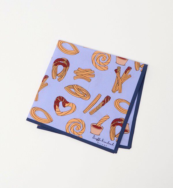 UNITED ARROWS「＜Dieffe Kinloch＞CHURROS/ハンカチ」|ハンカチ|LILAC
