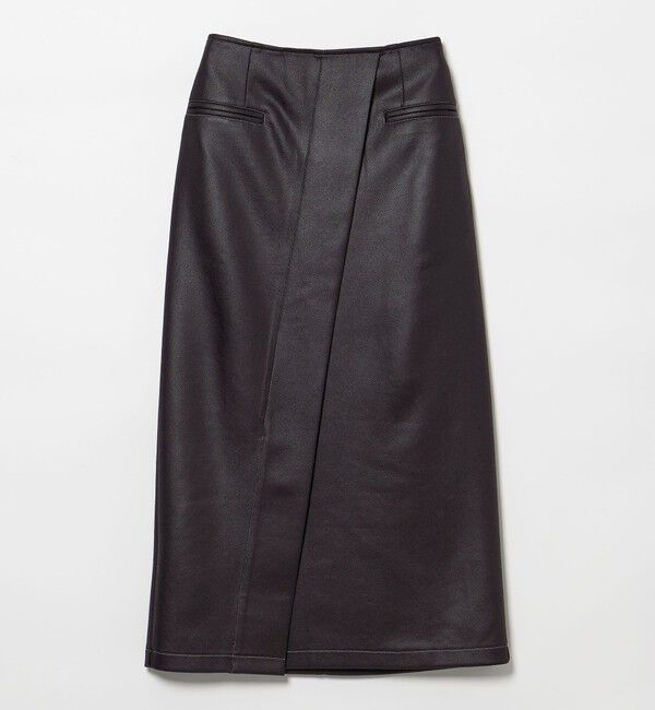 EMMEL REFINES「＜EMMEL REFINES＞EM マシュマロタッチ スリットステッチ スカート」|スカート|