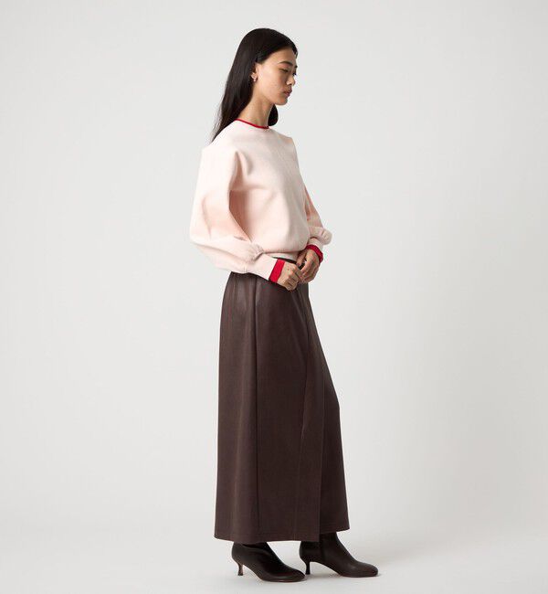 EMMEL REFINES「＜EMMEL REFINES＞EM マシュマロタッチ スリットステッチ スカート」|スカート|